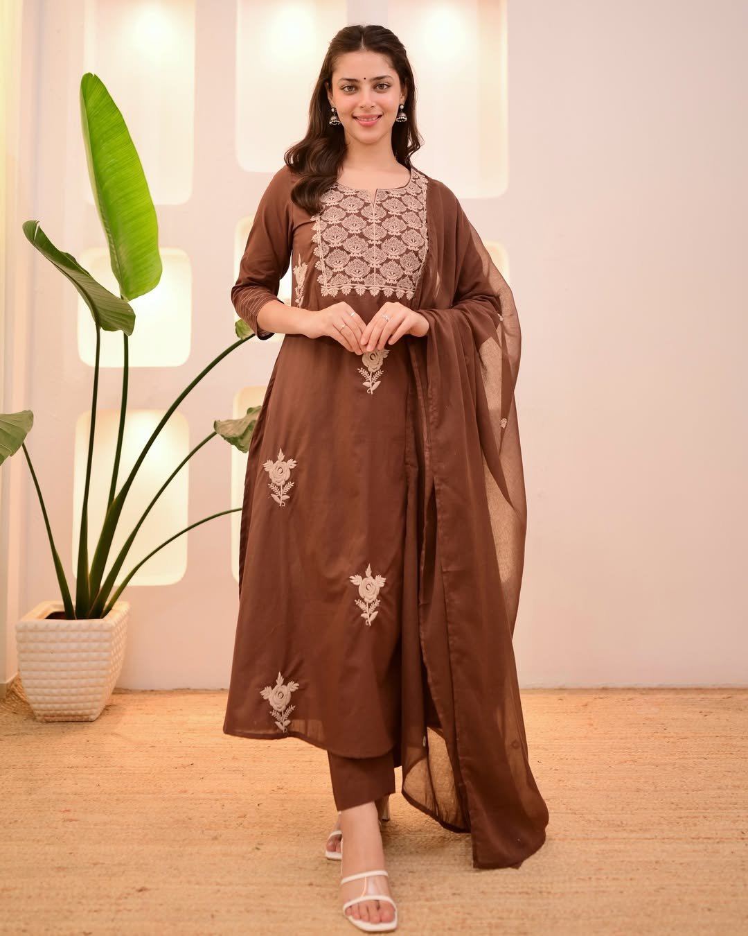 WhatsApp-Image-2025-07-15-at-03.18.48-1.jpeg Embroidered Cotton 3-Piece Suit – Coffee & Orange (Dual Color Options) - Image 6